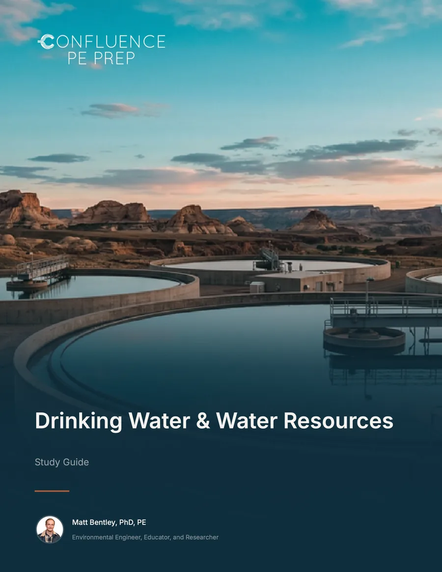 Drinking Water and Water Resources study guide