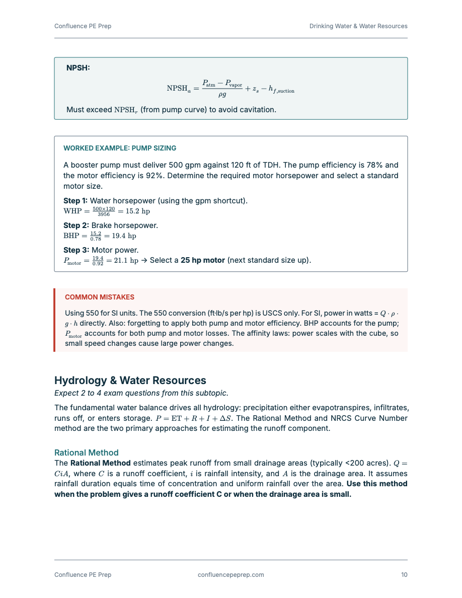 Sample worked example page