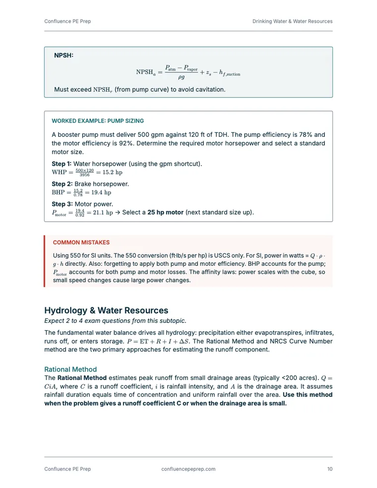 Sample worked example page